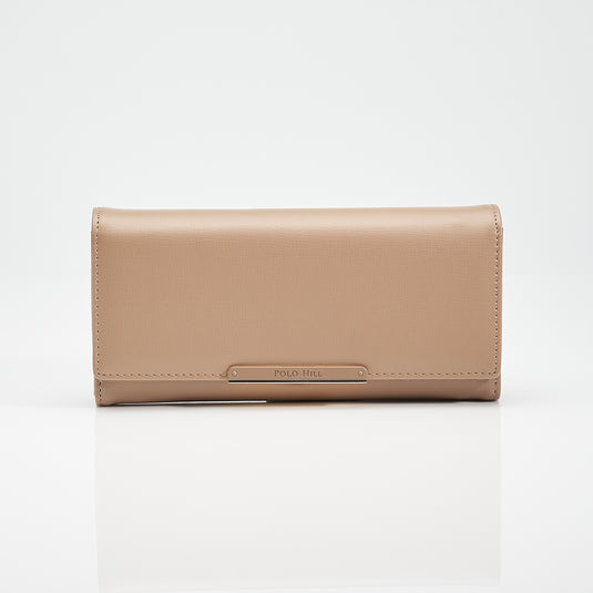 Ladies Tri-Fold Long Wallet