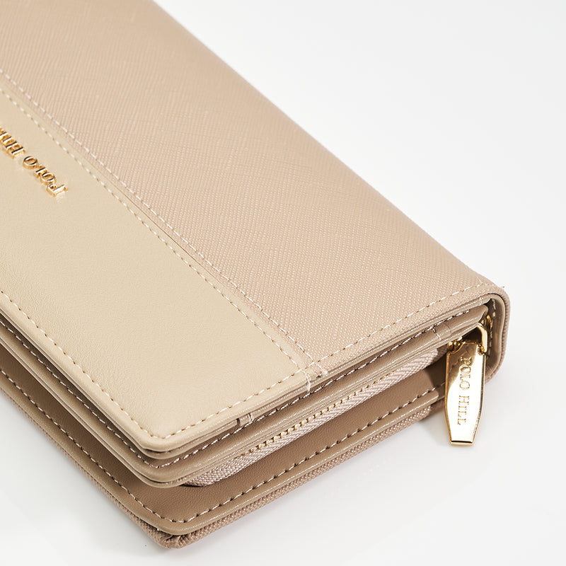 Load image into Gallery viewer, Ladies Long Bi-Fold Purse
