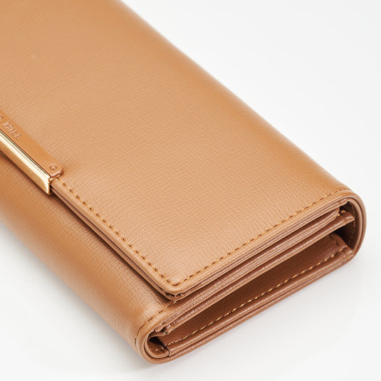 Ladies Tri-Fold Long Wallet