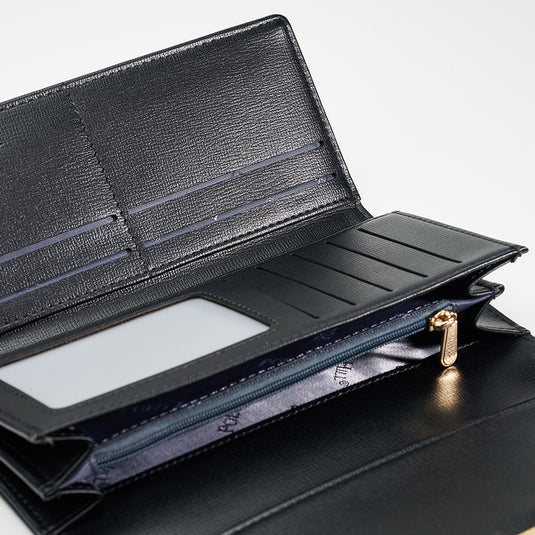 Ladies Tri-Fold Long Wallet
