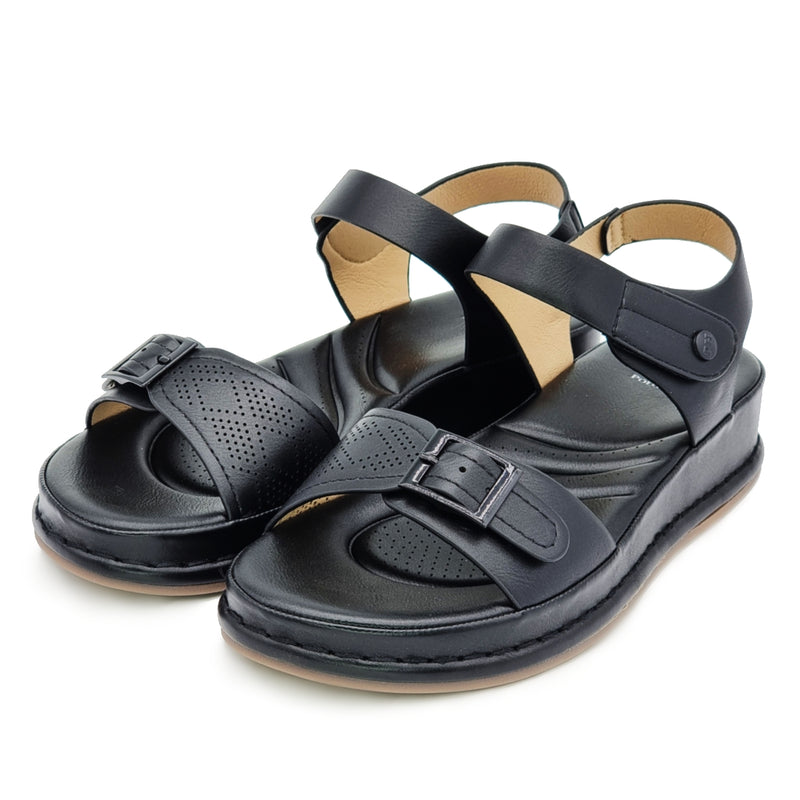 Load image into Gallery viewer, Ankle Strap Wedge Sandals
