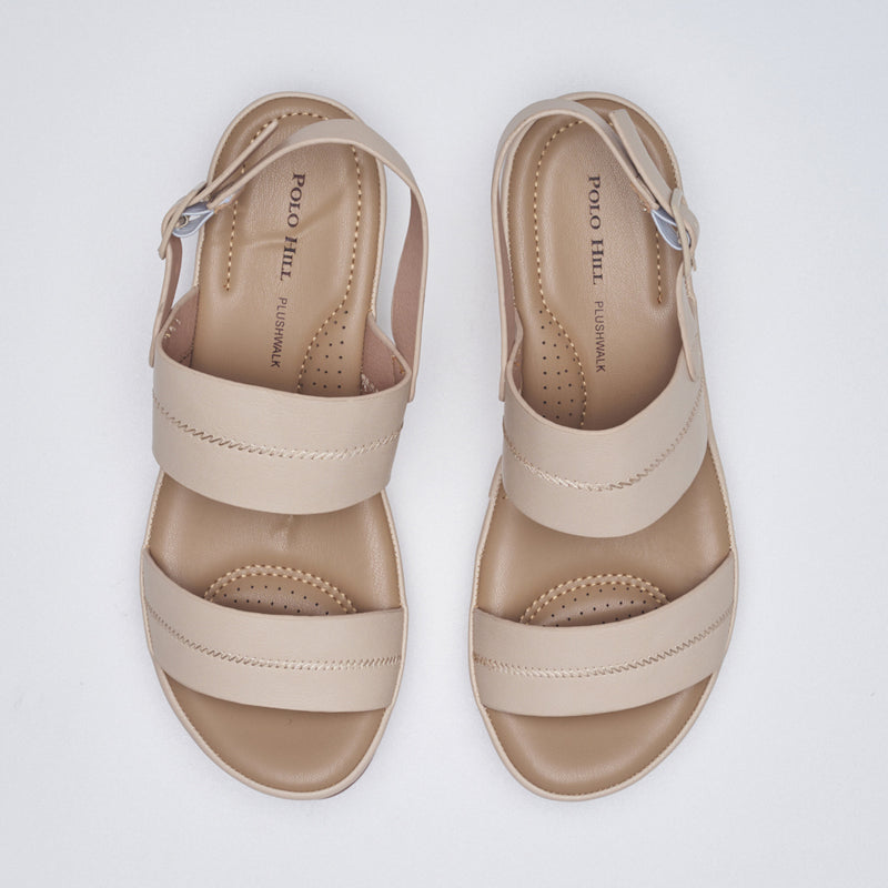 Load image into Gallery viewer, Ladies Ankle Strap Wedge Sandals
