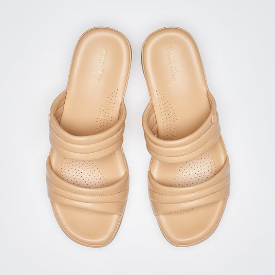 Ladies Two Band Wedges Sandal