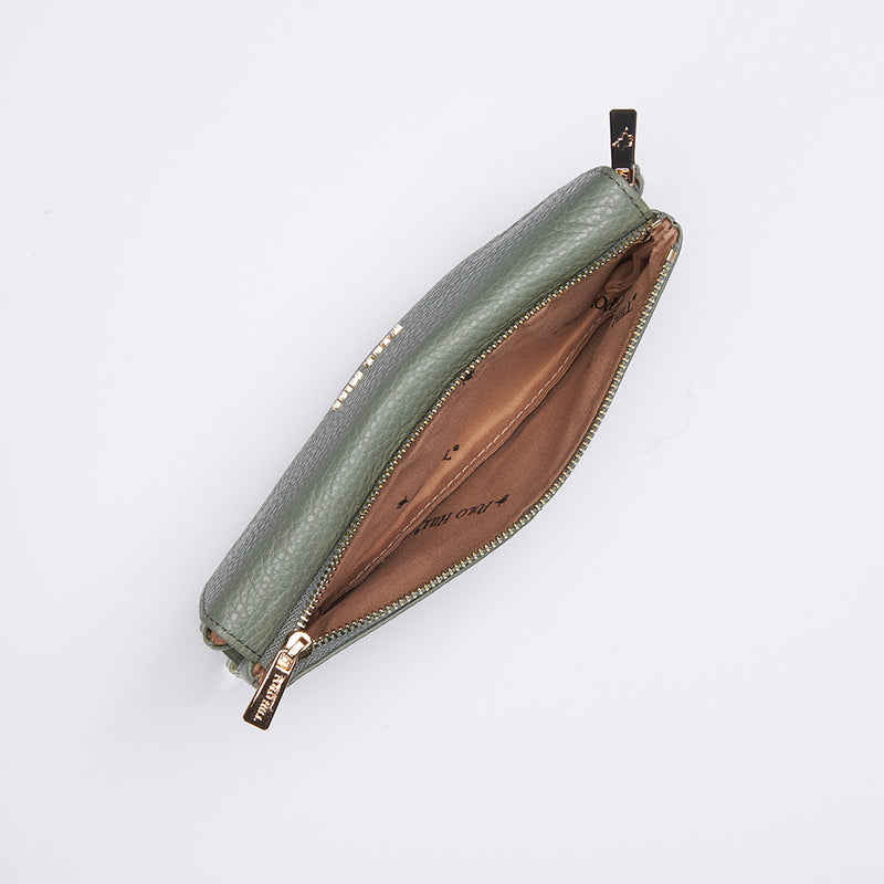 Load image into Gallery viewer, Genuine Leather Flap Long Purse Wallet
