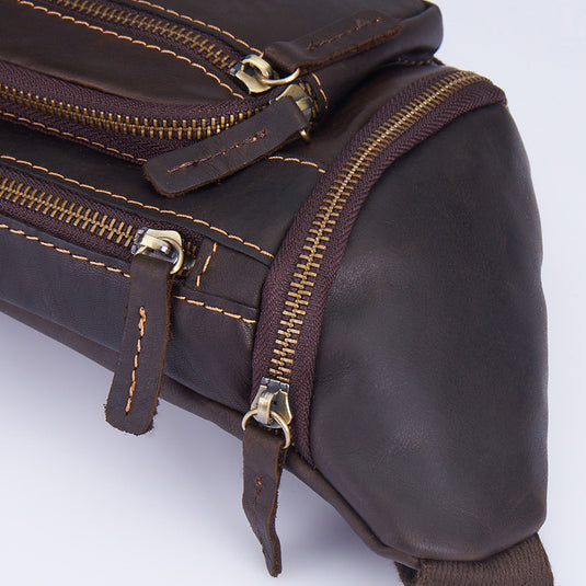 Genuine Leather Waist Bag