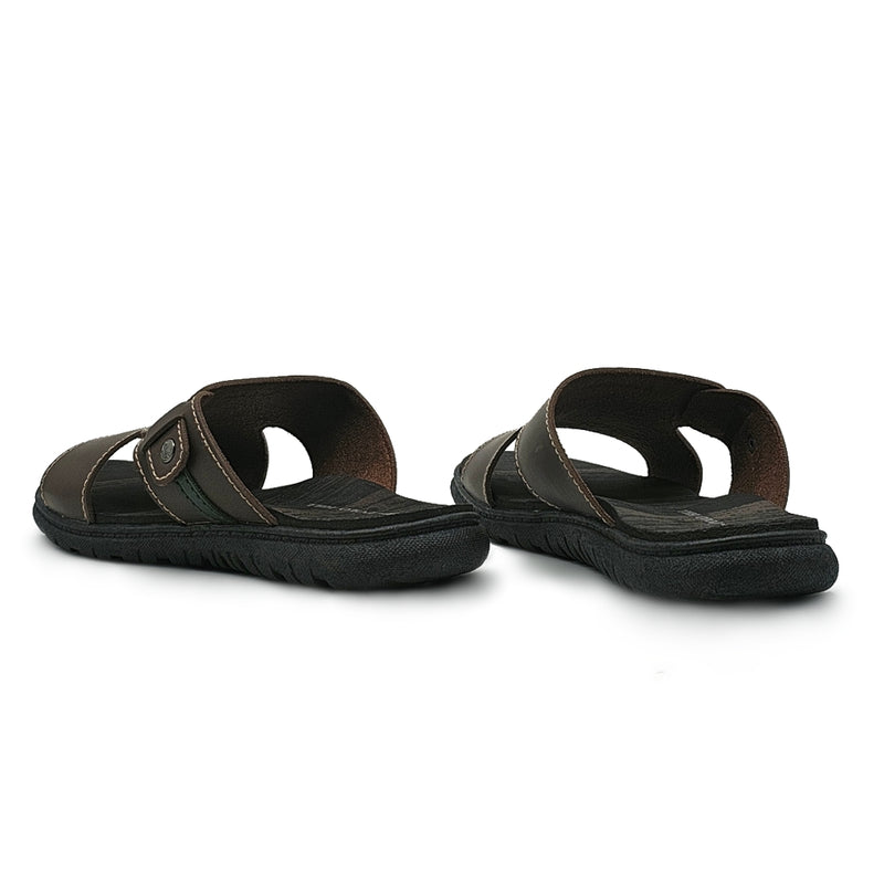 Load image into Gallery viewer, Contrasted Band Slide Sandals
