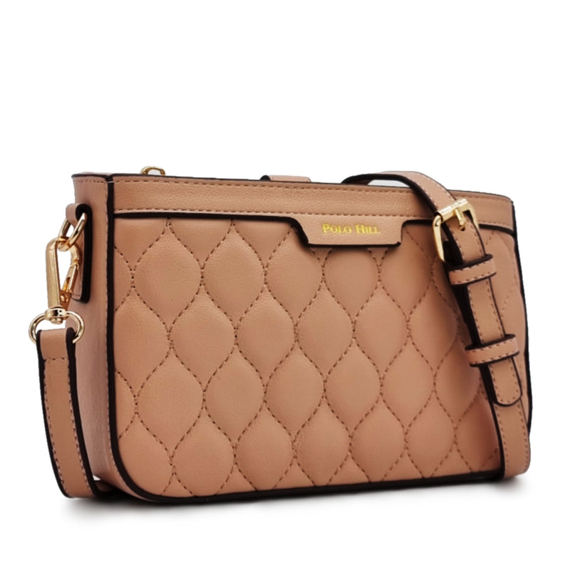 Load image into Gallery viewer, Quilted Sling Purse Bag
