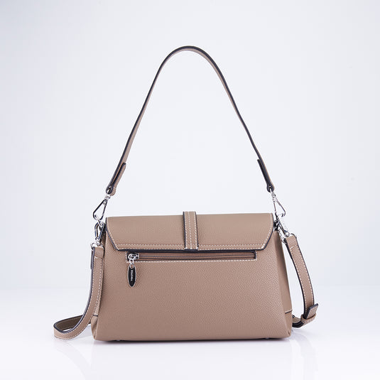 P Flap Satchel Sling Bag