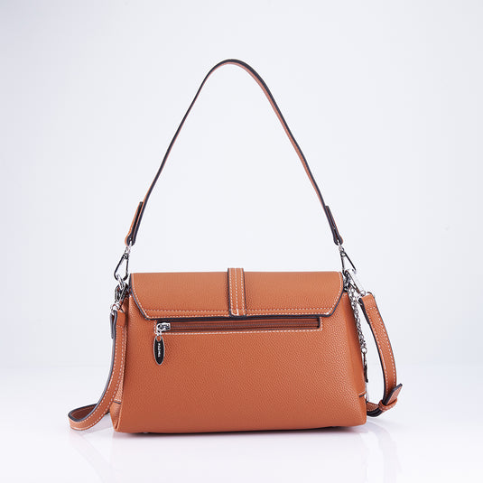 P Flap Satchel Sling Bag