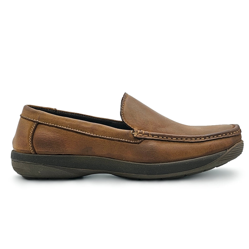 Load image into Gallery viewer, Genuine Leather Slip On Comfort Loafers
