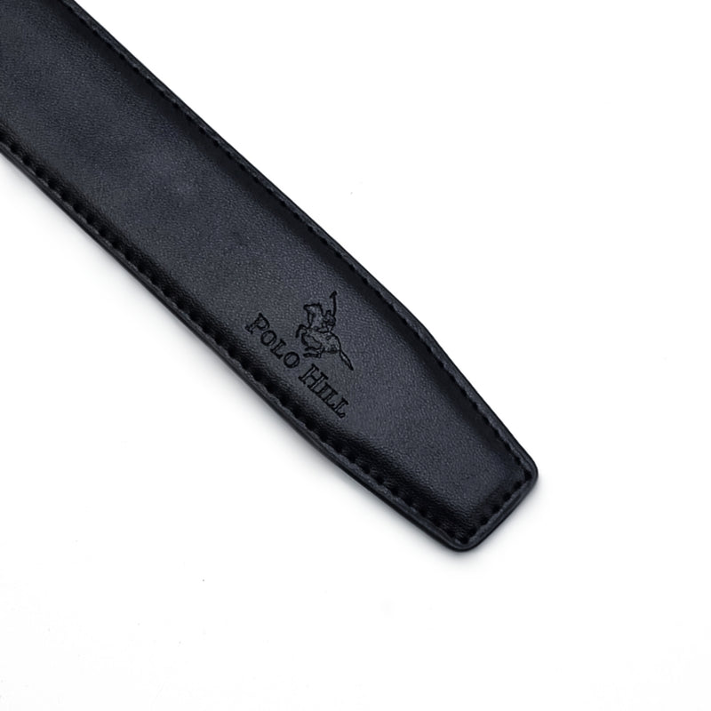 Load image into Gallery viewer, Automatic Glossy Buckle Leather Belt
