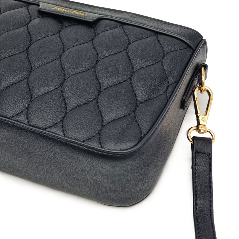 Load image into Gallery viewer, Quilted Sling Purse Bag
