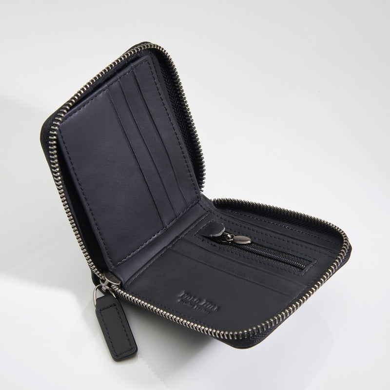 Load image into Gallery viewer, POLO HILL Men Premium Gift Box Bundle Set Genuine Leather RFID Secured Wallet Automatic Buckle PMAS-0A-004
