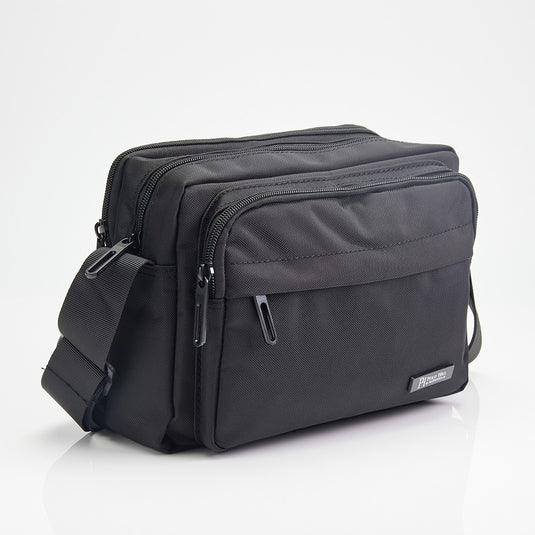 POLO HILL Mens Water Resistant Nylon Sling Bag C-PHSB-1755