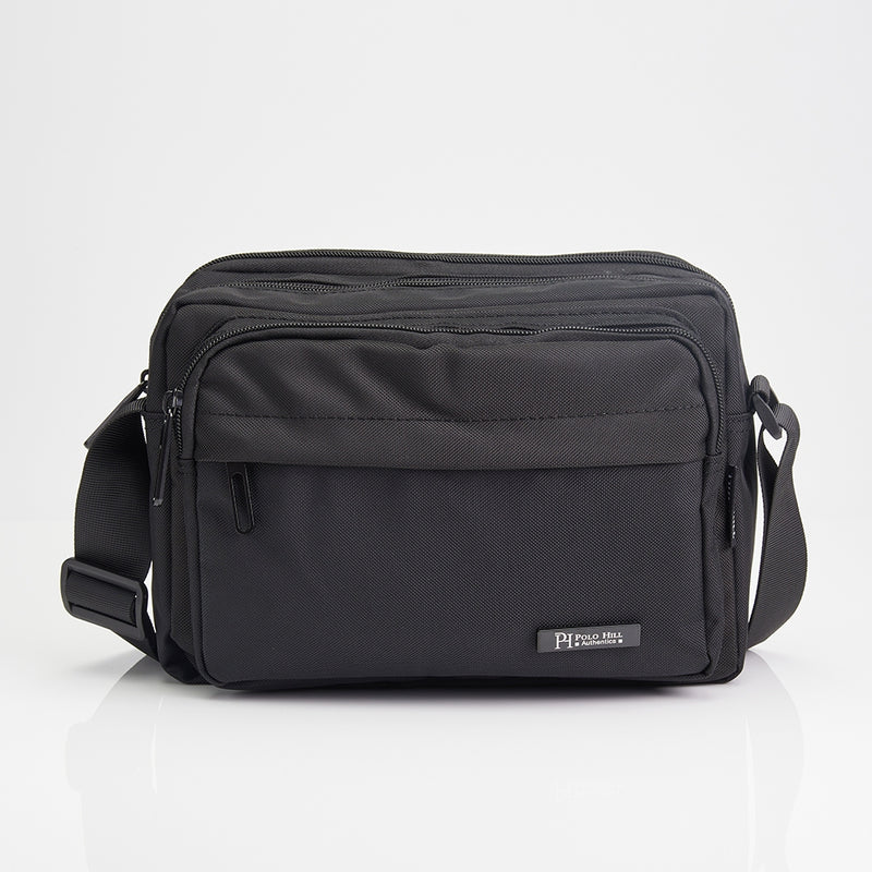 Load image into Gallery viewer, POLO HILL Mens Water Resistant Nylon Sling Bag C-PHSB-1755
