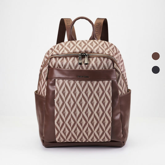 POLO HILL Ladies PHimond Monogram Backpack PHB-HB2362