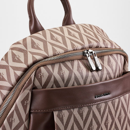 POLO HILL Ladies PHimond Monogram Backpack PHB-HB2362