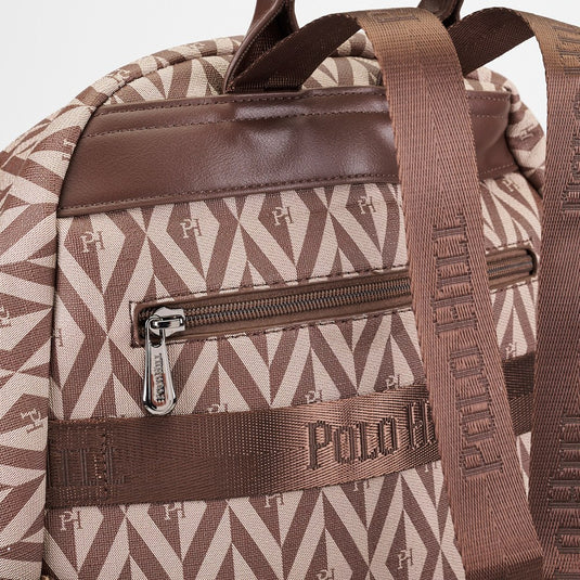 POLO HILL Ladies PHimond Monogram Backpack PHB-HB2362