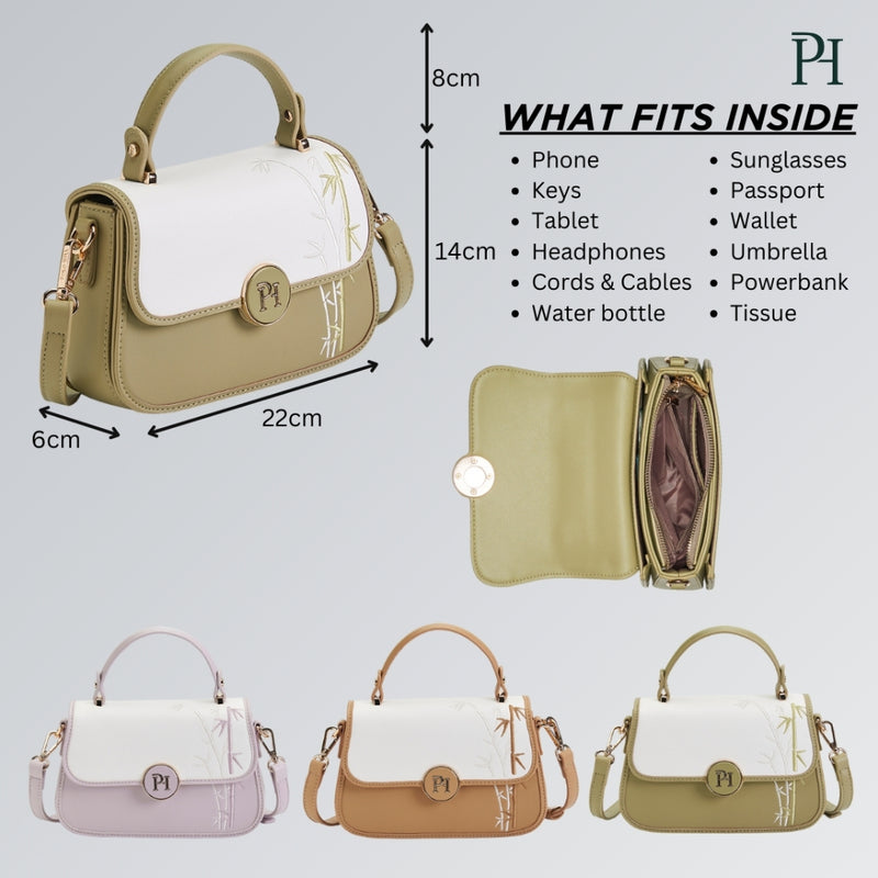 Load image into Gallery viewer, POLO HILL Ladies Flap Over Crossbody Sling Bag PHS-HB2277A
