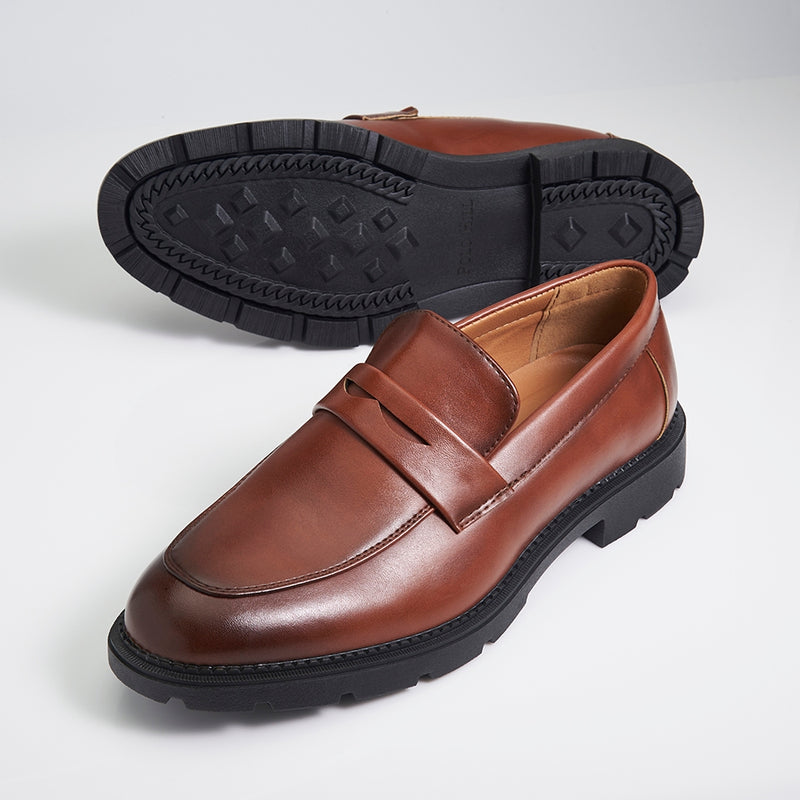Load image into Gallery viewer, POLO HILL Men Formal Slip On Loafers PMSL-MS4265

