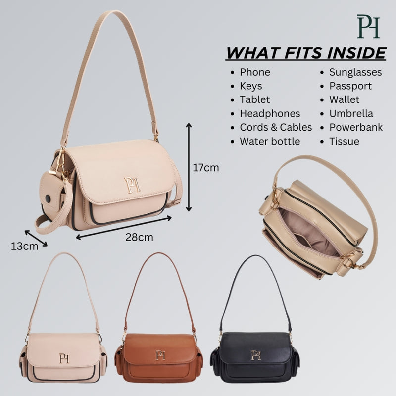 Load image into Gallery viewer, POLO HILL Ladies Casual Shoulder Underarm Bag PHU-HB2313
