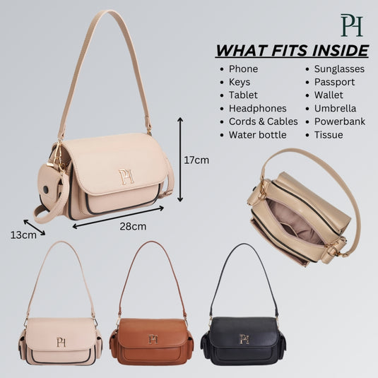POLO HILL Ladies Casual Shoulder Underarm Bag PHU-HB2313