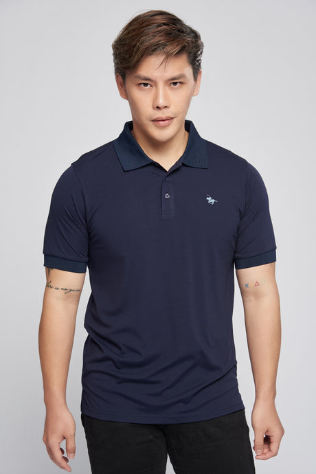 Men Slim Fit Polo Tee