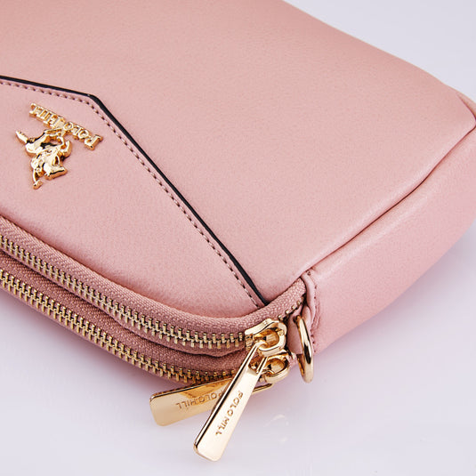 Double Zip Envelope Wristlet