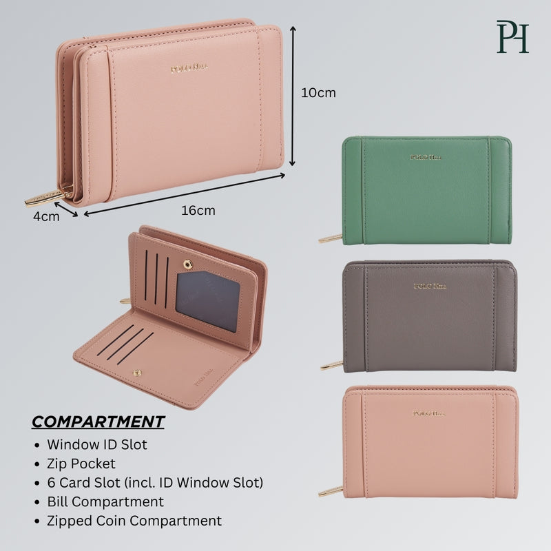 Load image into Gallery viewer, Ladies Bi-Fold Short Purse
