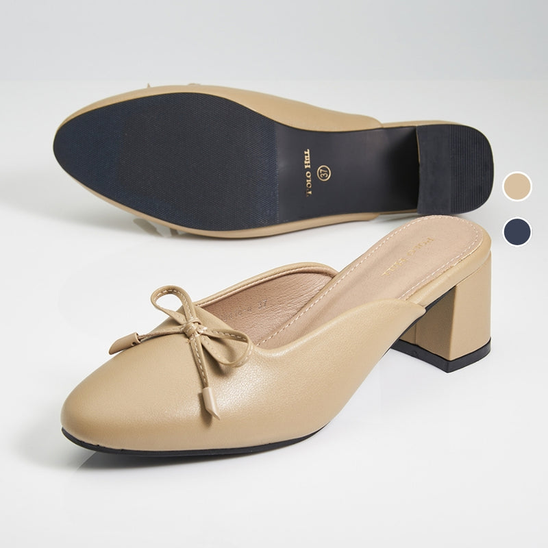 Load image into Gallery viewer, Ladies Slide On Heels
