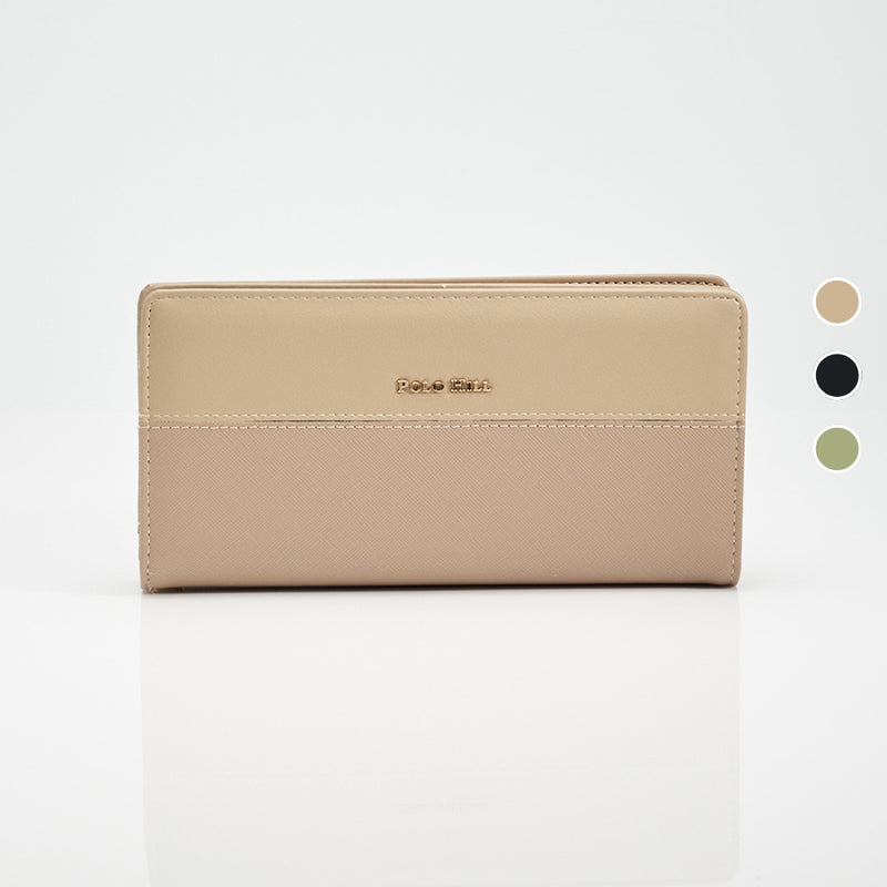 Load image into Gallery viewer, Ladies Long Bi-Fold Purse
