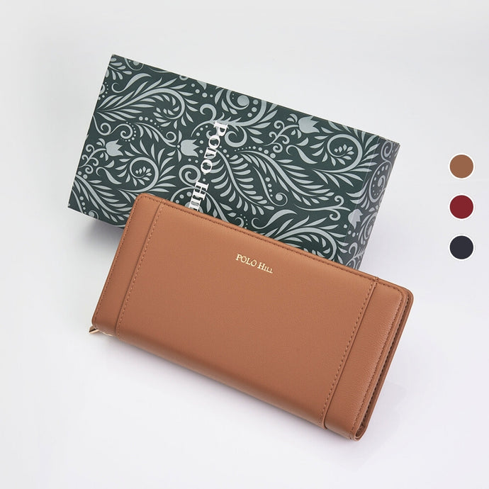 Ladies Bi-Fold Long Wallet