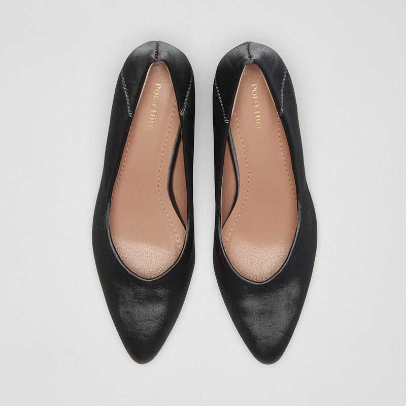 Load image into Gallery viewer, Mid Block Heels Pointed Court Shoes
