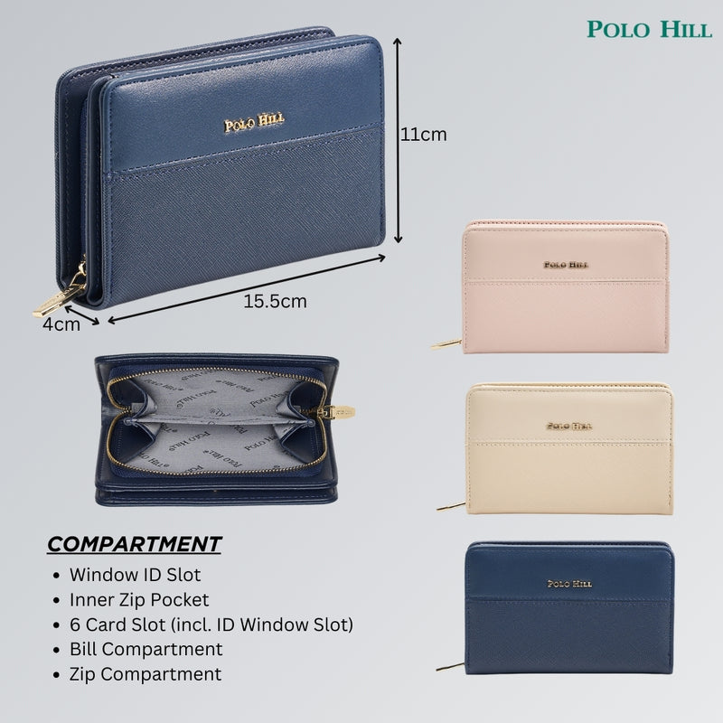 Load image into Gallery viewer, Ladies Short Bi-Fold Purse
