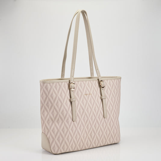Ladies PHimond Monogram Shoulder Tote Bag