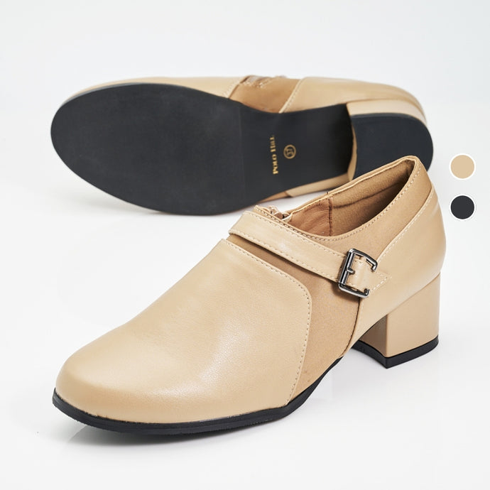 Low Cut Heeled Boots