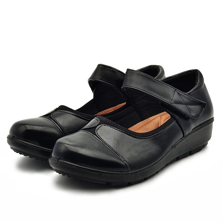 Load image into Gallery viewer, Velcro Ankle Strap Slip On Shoes
