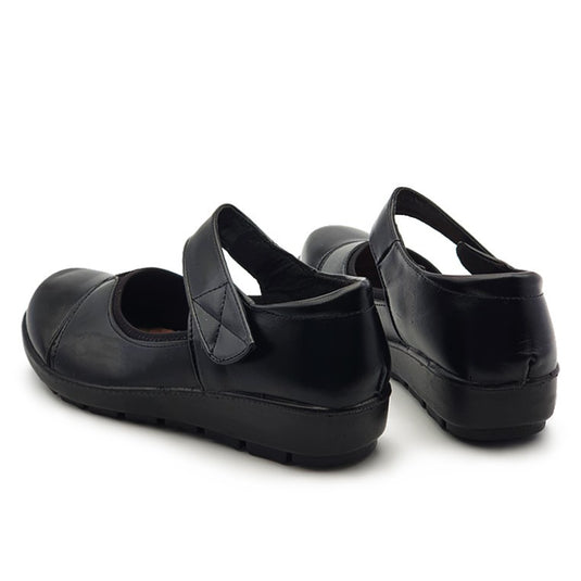 Velcro Ankle Strap Slip On Shoes