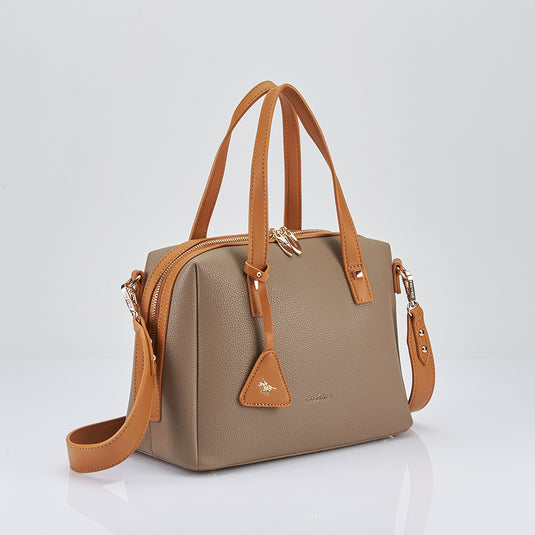 Adira Satchel Handbag with Wide Shoulder Strap