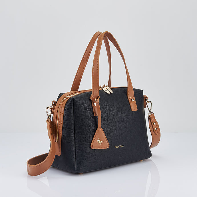 Adira Satchel Handbag with Wide Shoulder Strap