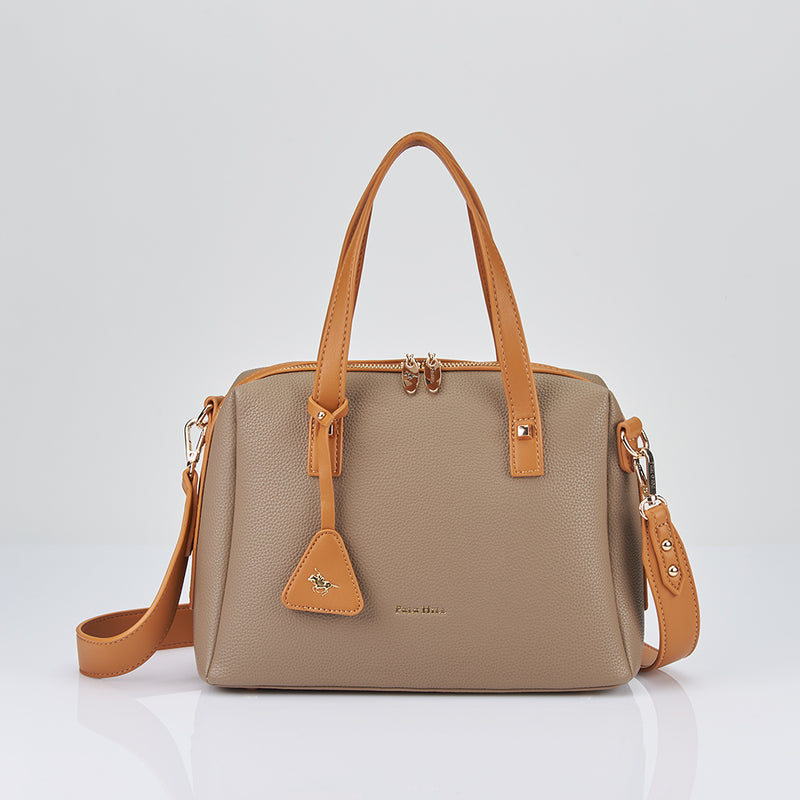 Load image into Gallery viewer, Adira Satchel Handbag with Wide Shoulder Strap
