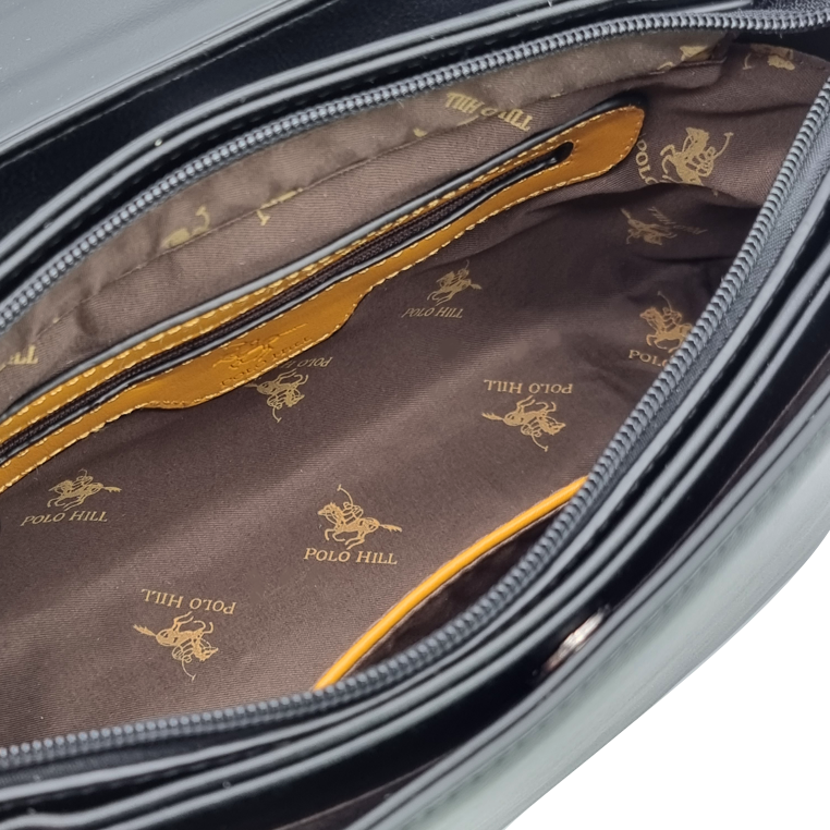 Load image into Gallery viewer, Mellow Crossbody Sling Bag - Yellow Accent
