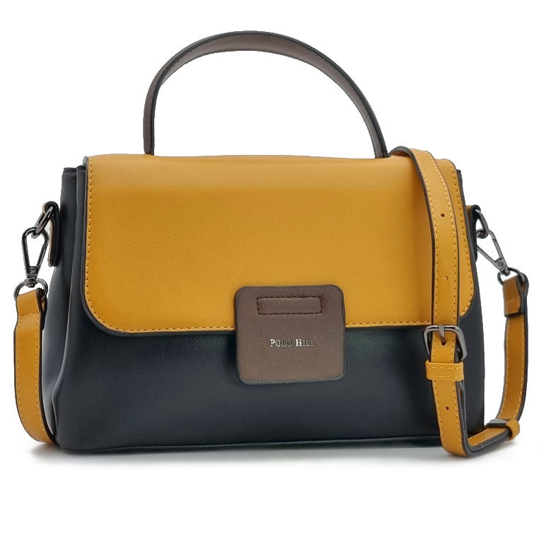 Load image into Gallery viewer, Mellow Crossbody Sling Bag - Yellow Accent
