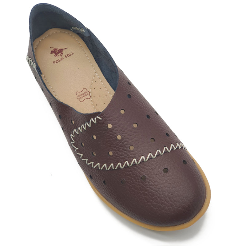 Load image into Gallery viewer, Punched Hole Slip On Shoes
