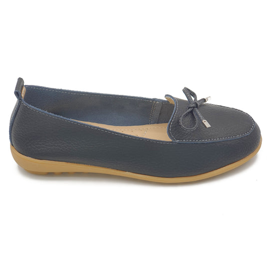 Bow Knot Slip On Loafers