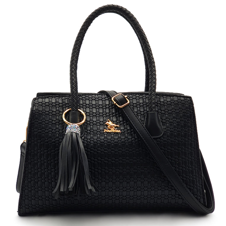 Load image into Gallery viewer, Suzanne Straw-Like Tassel Handbag 2-in-1 Set
