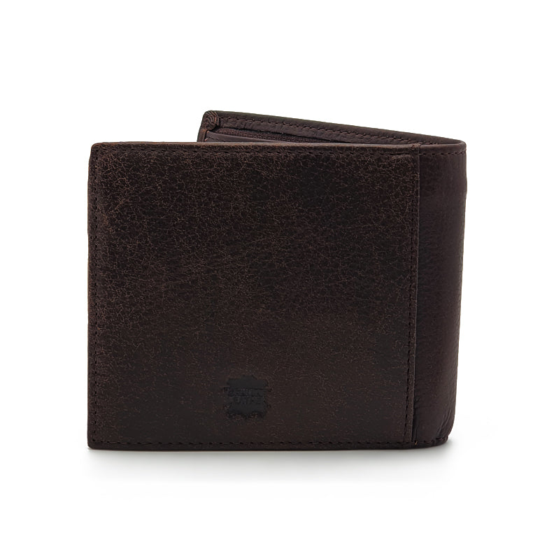 Load image into Gallery viewer, Genuine Leather RFID Blocking Bifold Wallet with Gift Box - Coin Pouch
