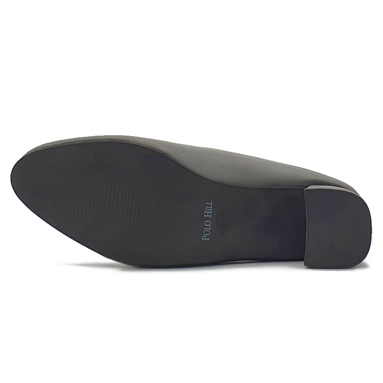 Load image into Gallery viewer, Round Toe Mid-Heeled Mules
