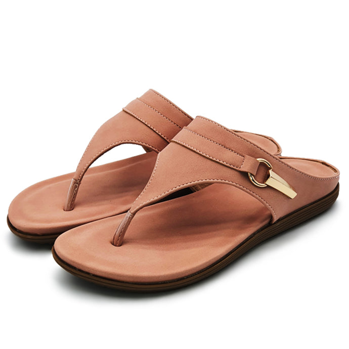 Flat Slide Thong Sandals