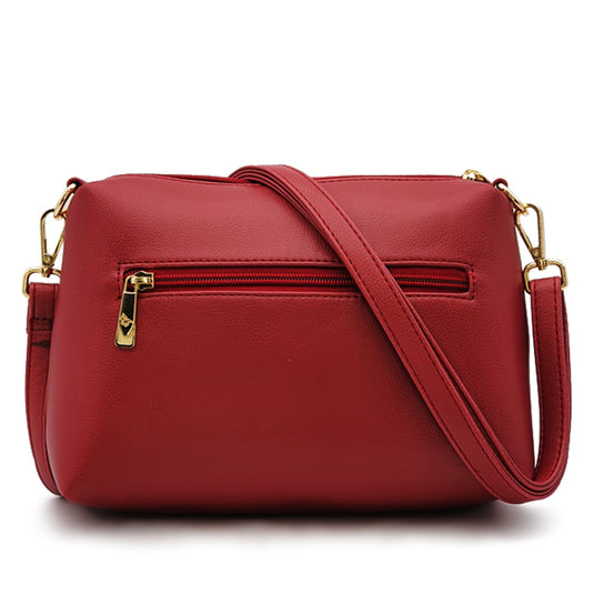 Soft Structured Crossbody Sling Bag